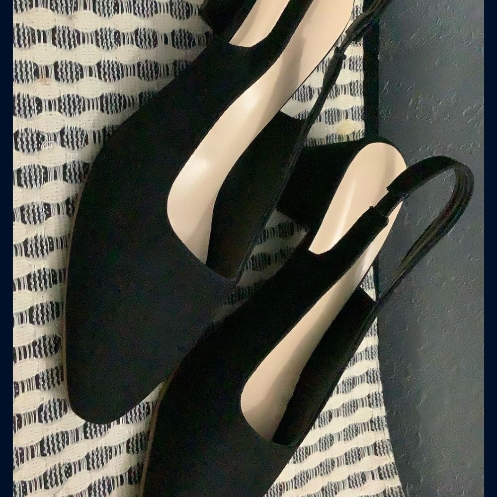 Elegant Black Slingback Heels for Women